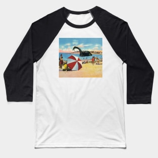 dino at sea Baseball T-Shirt